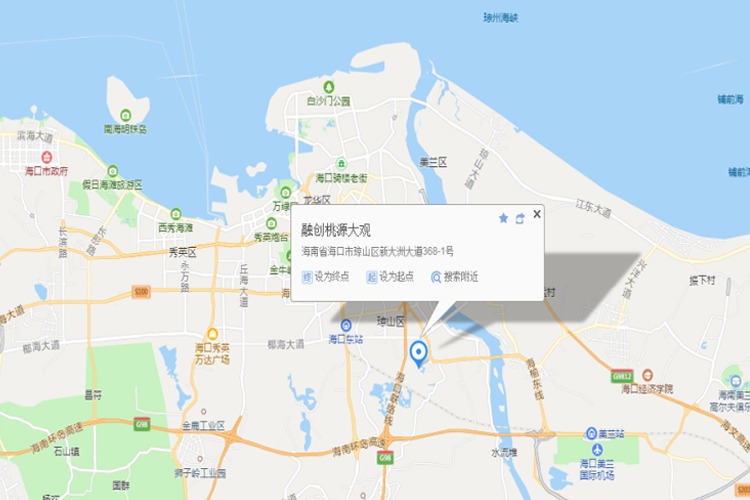 融创桃园大观交通图