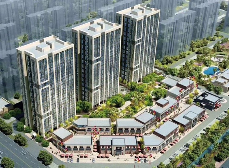 碧桂园剑桥郡楼栋效果图