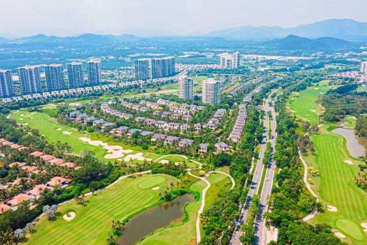 雅居乐清水湾小区园林实景