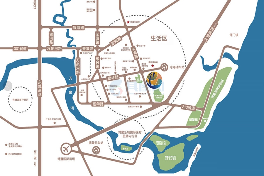 区位图