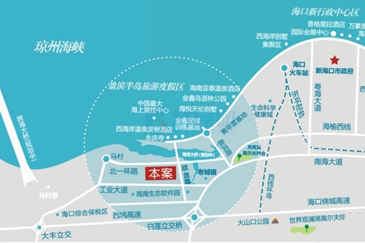区位图