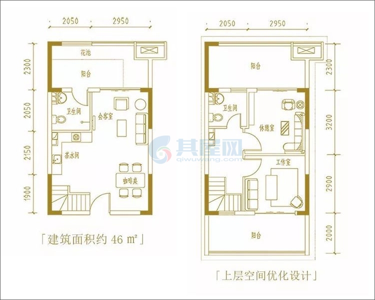 阿里山广场A户型图