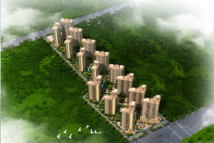 大同南海馨居鸟瞰图