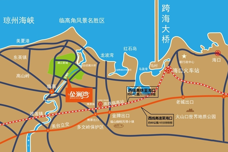 金澜湾-区位图