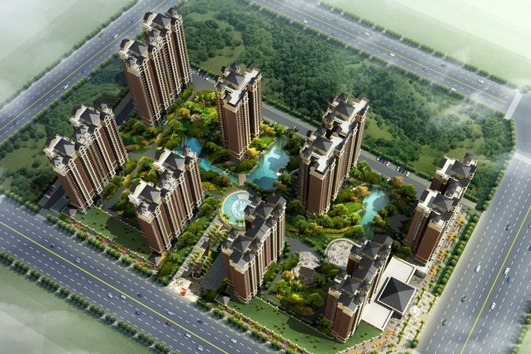 华诺国际鸟瞰图