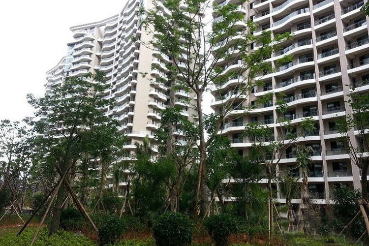 绿地海长流一期实景图