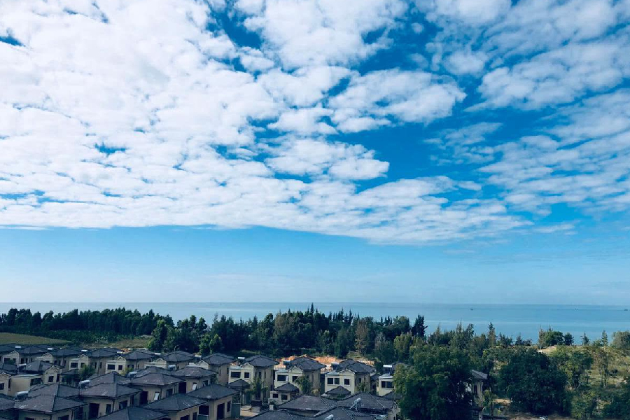 金月湾椰海小镇实景图