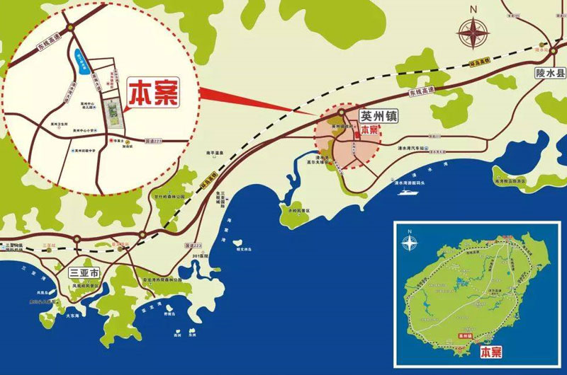 一品清水湾-区位图