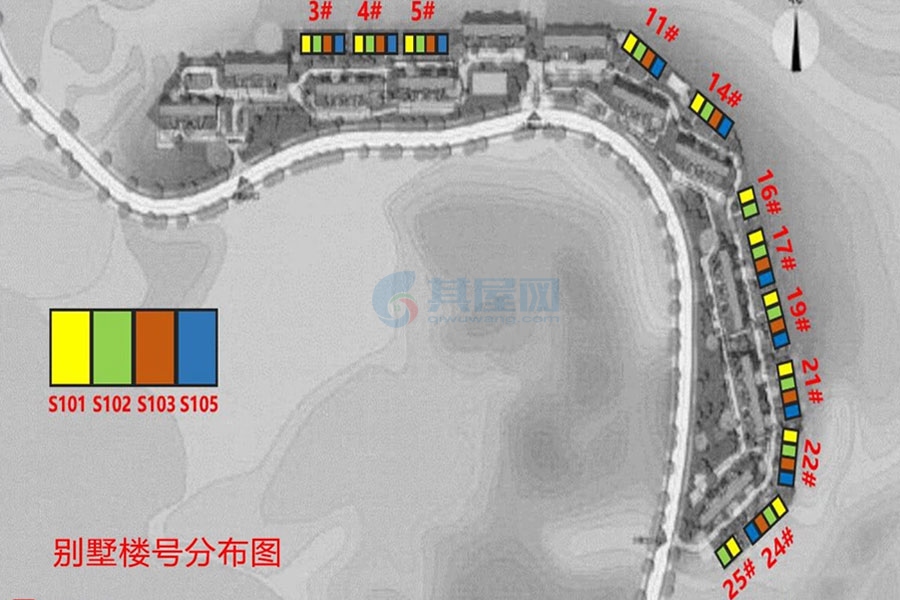 观澜湖观悦-楼号图