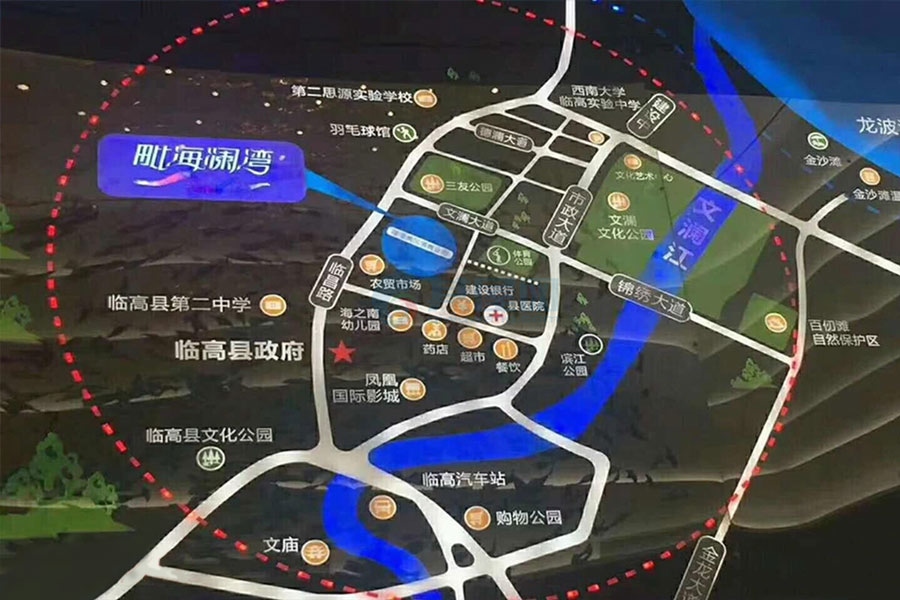 毗海澜湾-区位图