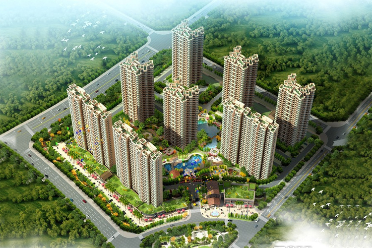 碧桂园澜江华府效果图