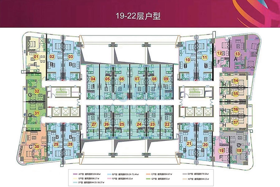 9-22户型平面图