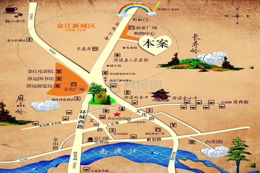 恒信金典心城-区位图