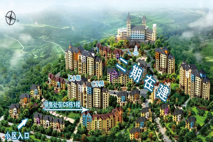 意大利小镇-二期楼号图