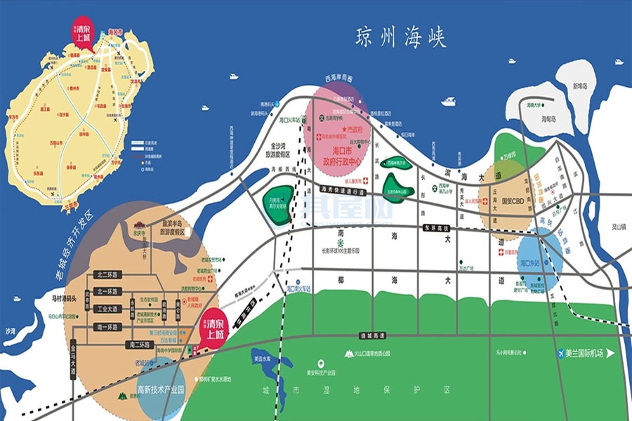 隆德清泉上城-区位图
