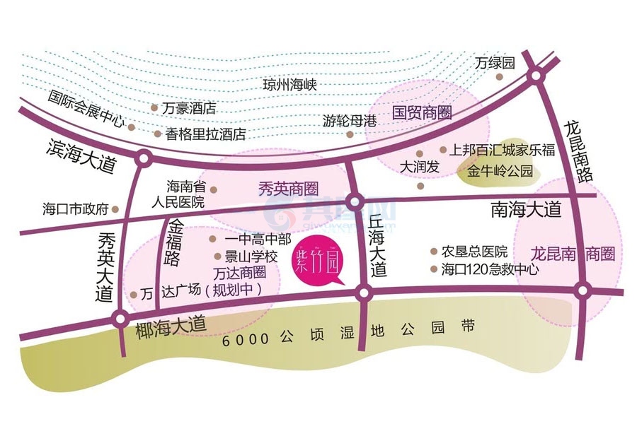 紫竹园-区位图