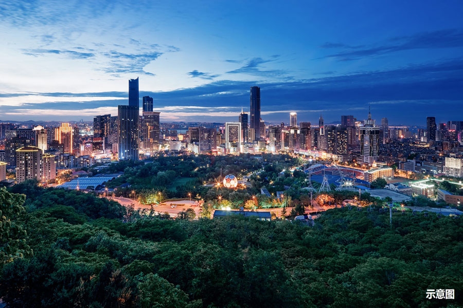 朗枫国际-商圈示意图