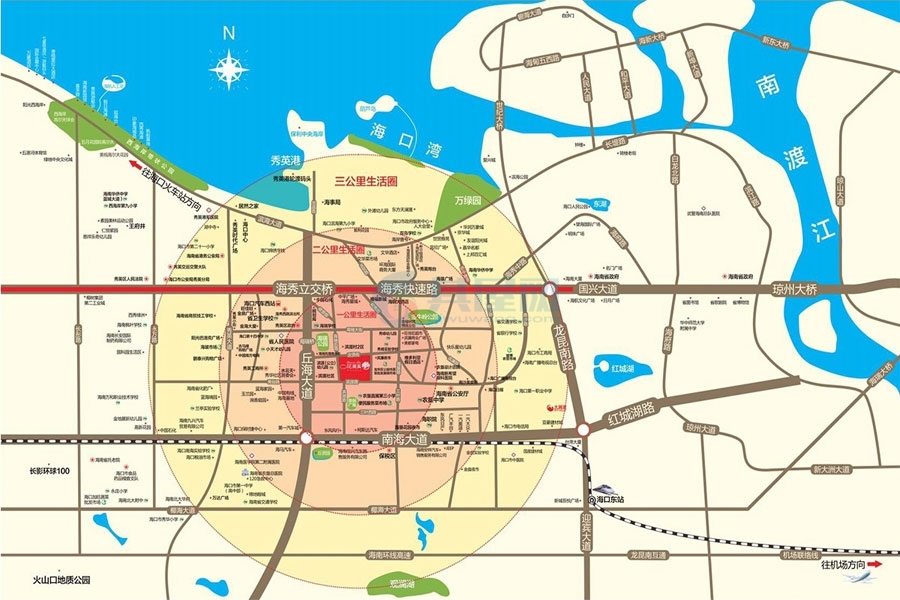 花满溪-区位图