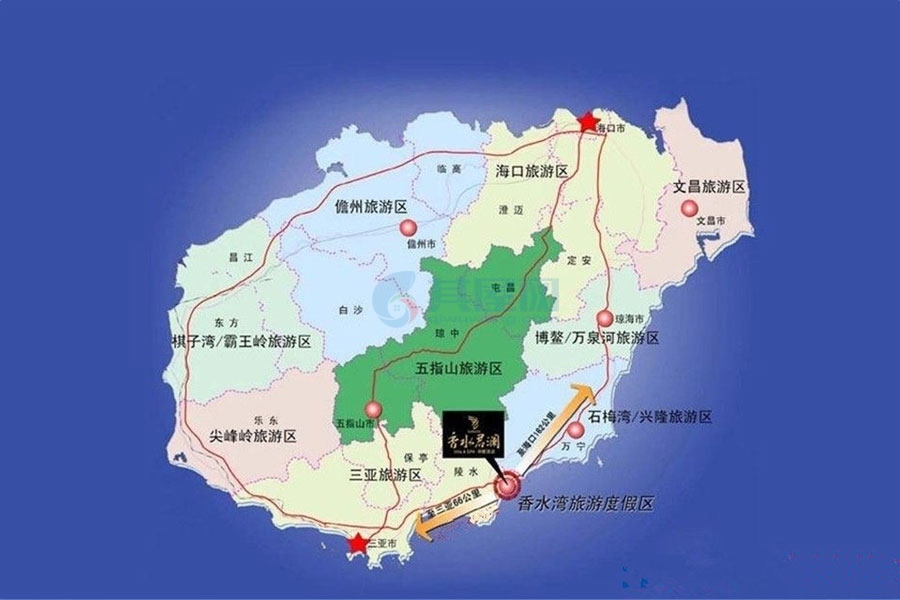 万科香水君澜-区位图