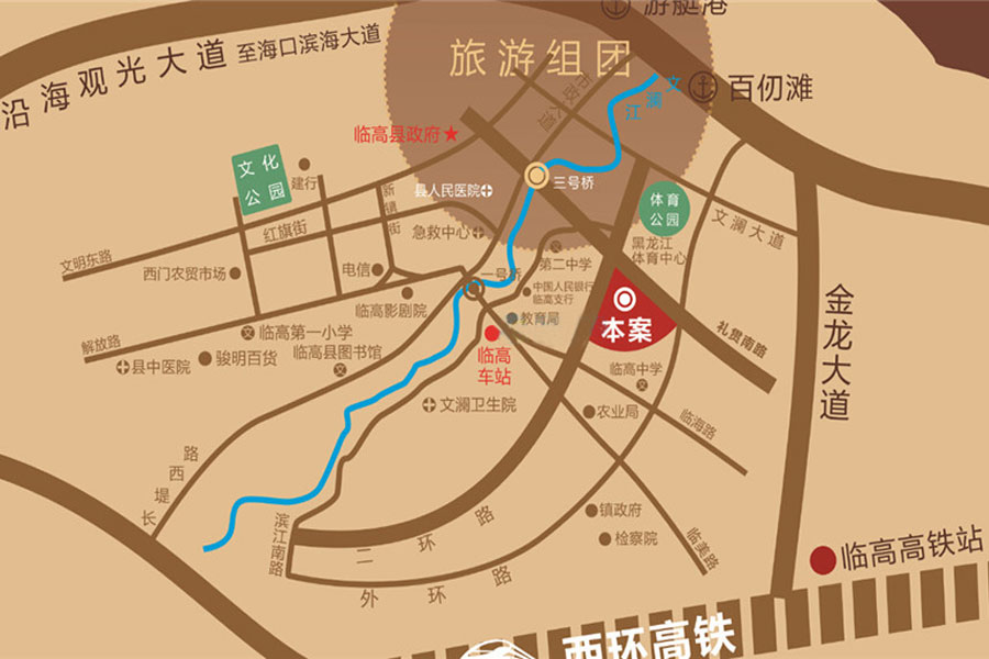 阳光城-区位图