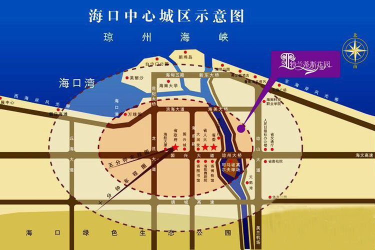亚特兰蒂斯花园-区位图