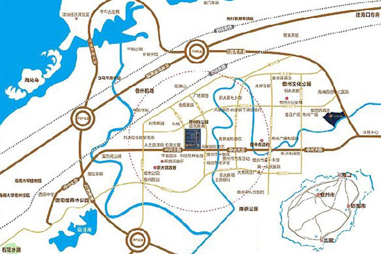 中兴广场-区位图