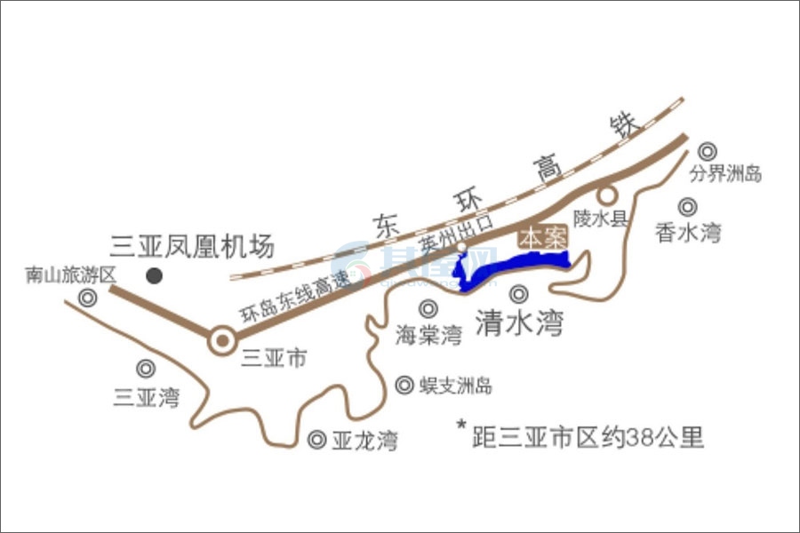 雅居乐云海听歌-区位图