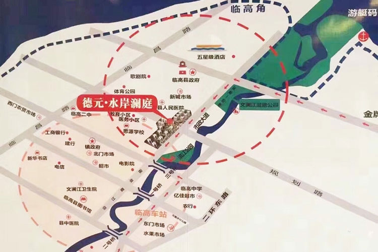 德元水岸澜庭-区位图