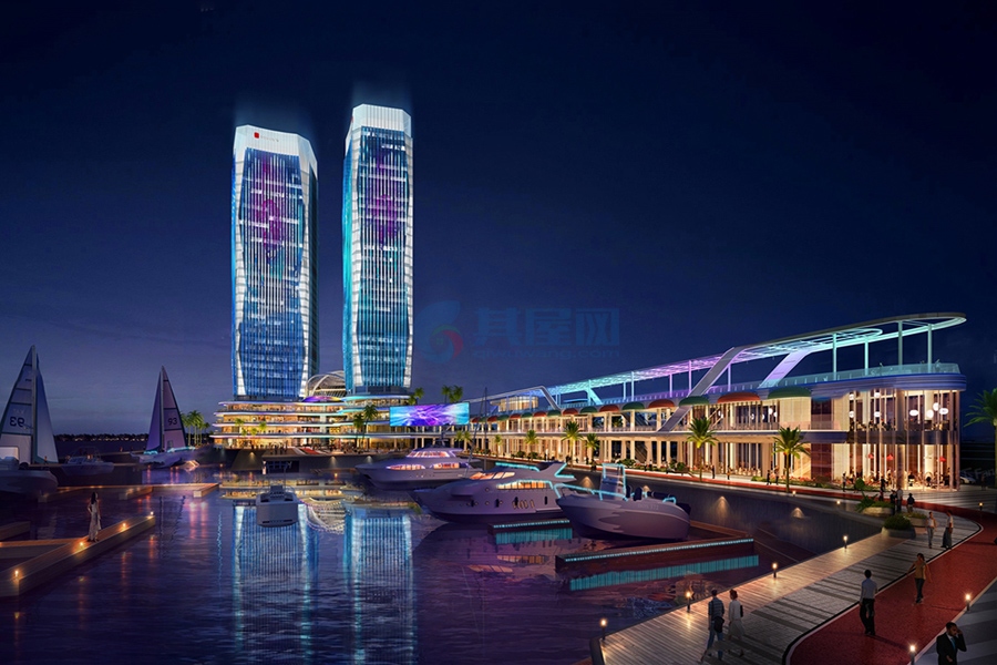 华彩海口湾广场-效果图